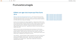 Desktop Screenshot of frumusetecumagda.blogspot.com