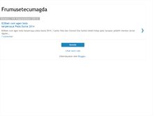Tablet Screenshot of frumusetecumagda.blogspot.com