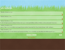 Tablet Screenshot of 9jajobbulletin.blogspot.com