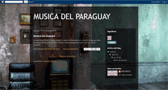 Desktop Screenshot of paraguamusic.blogspot.com