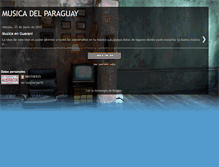 Tablet Screenshot of paraguamusic.blogspot.com