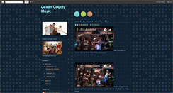 Desktop Screenshot of oceancountymusic.blogspot.com
