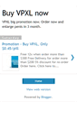 Mobile Screenshot of buyvpxl.blogspot.com