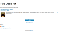 Tablet Screenshot of fakecrooks.blogspot.com