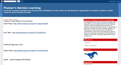 Desktop Screenshot of phsservicelearning.blogspot.com