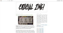 Desktop Screenshot of crucialzine.blogspot.com