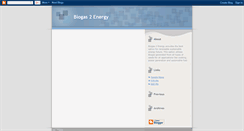 Desktop Screenshot of biogas2energy.blogspot.com