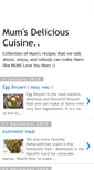 Mobile Screenshot of mumsdeliciouscuisine.blogspot.com