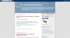 Desktop Screenshot of gtstudyabroadscholarships.blogspot.com