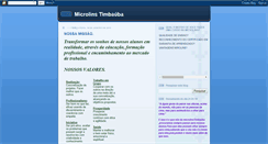 Desktop Screenshot of microlinstimbauba.blogspot.com