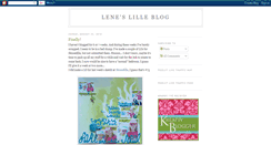 Desktop Screenshot of leneslilleblog.blogspot.com