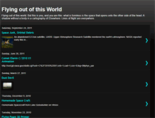 Tablet Screenshot of flyingoutofthisworld.blogspot.com