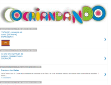 Tablet Screenshot of cocriandando.blogspot.com