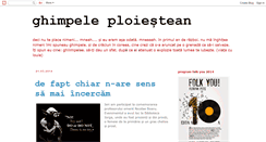 Desktop Screenshot of ghimpeleploiestean.blogspot.com