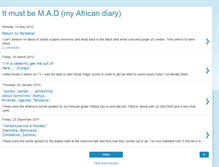 Tablet Screenshot of my-african-diary.blogspot.com