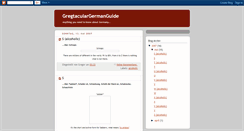 Desktop Screenshot of gregtaculargermanguide.blogspot.com