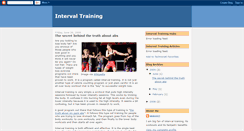 Desktop Screenshot of hiit-training.blogspot.com