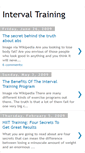 Mobile Screenshot of hiit-training.blogspot.com