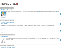 Tablet Screenshot of hsmdisneystuff.blogspot.com