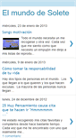 Mobile Screenshot of elmundodesolete.blogspot.com