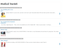 Tablet Screenshot of missellestardoll.blogspot.com