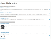 Tablet Screenshot of comodibujaranime-arneth.blogspot.com