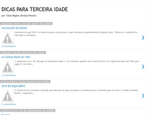 Tablet Screenshot of dicaspara3aidade.blogspot.com