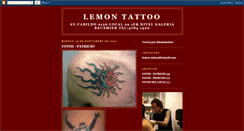 Desktop Screenshot of lemontattoo.blogspot.com