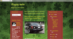 Desktop Screenshot of bloggingnewies.blogspot.com