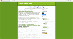 Desktop Screenshot of guitarexercise.blogspot.com