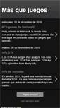 Mobile Screenshot of msquejuegos.blogspot.com