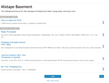 Tablet Screenshot of mixtapebasement.blogspot.com