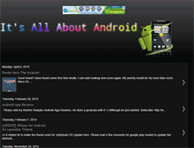 Tablet Screenshot of itsallaboutandroid.blogspot.com