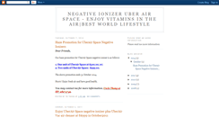 Desktop Screenshot of negative-ionizer.blogspot.com