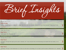 Tablet Screenshot of briefinsights.blogspot.com