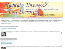 Tablet Screenshot of annbradneyradicalaliveness.blogspot.com