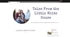 Desktop Screenshot of fromthelittlewhitehouse.blogspot.com