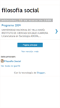 Mobile Screenshot of filosofiasocialunvmcba.blogspot.com