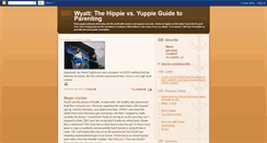 Desktop Screenshot of hippievsyuppie.blogspot.com