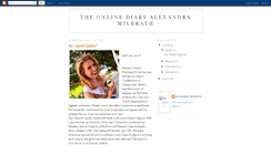 Desktop Screenshot of alexandramilbrath.blogspot.com