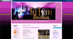 Desktop Screenshot of farescapereviews.blogspot.com