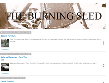 Tablet Screenshot of burningsled.blogspot.com