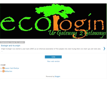 Tablet Screenshot of ecologin.blogspot.com