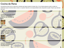 Tablet Screenshot of cocinarena.blogspot.com