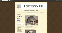Desktop Screenshot of falconry-uk.blogspot.com