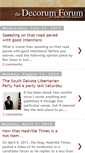 Mobile Screenshot of decorumforum.blogspot.com