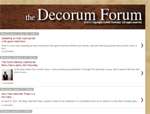 Tablet Screenshot of decorumforum.blogspot.com