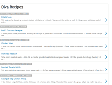 Tablet Screenshot of diningdivarecipes.blogspot.com