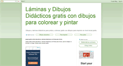 Desktop Screenshot of laminasydibujosdidacticos.blogspot.com