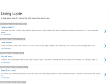 Tablet Screenshot of livinglupie.blogspot.com